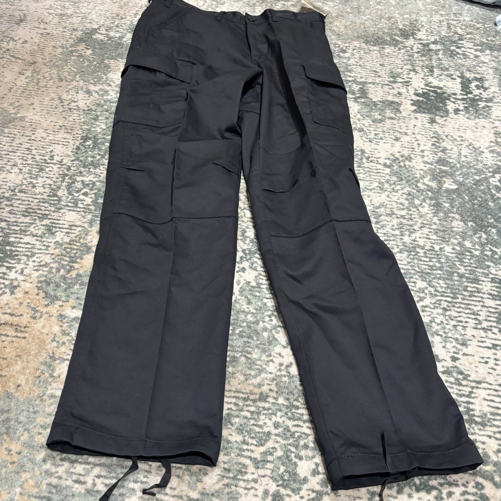 Urban Patrol BDU Tactical Cargo Pants 34X31 Black NEW
